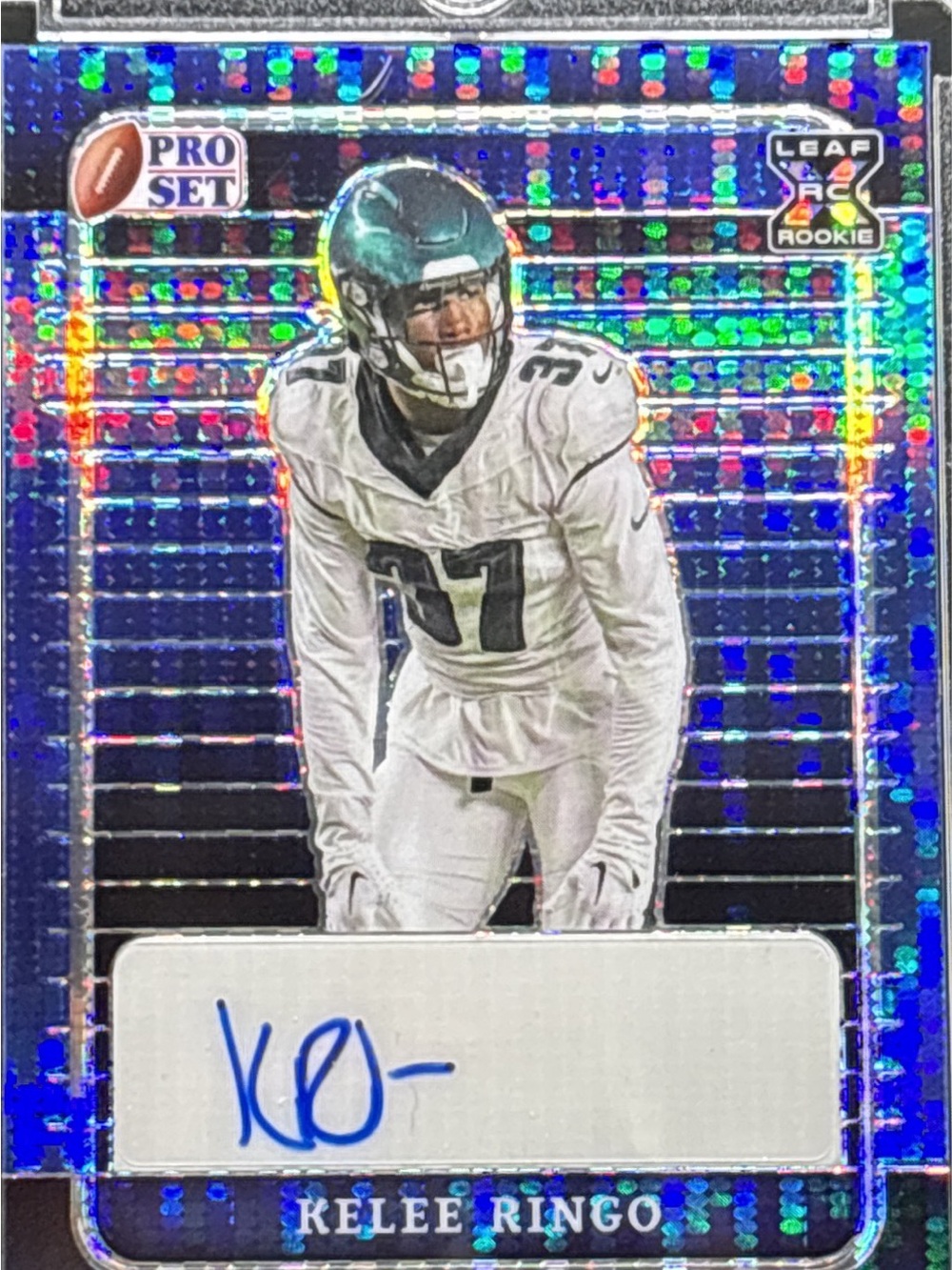Pro Set Kelee Ringo Holographic Rookie Trading Card - Autographed LE 3/8